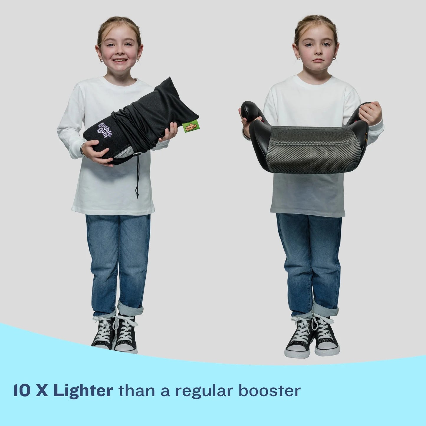 BUBBLEBUM INFLATABLE CAR BOOSTER SEAT - TRAVEL BOOSTER SEAT(UAE)