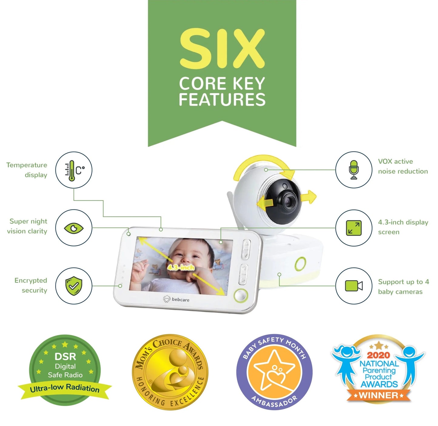 BEBCARE MOTION - SMART VIDEO BABY MONITOR(JP)