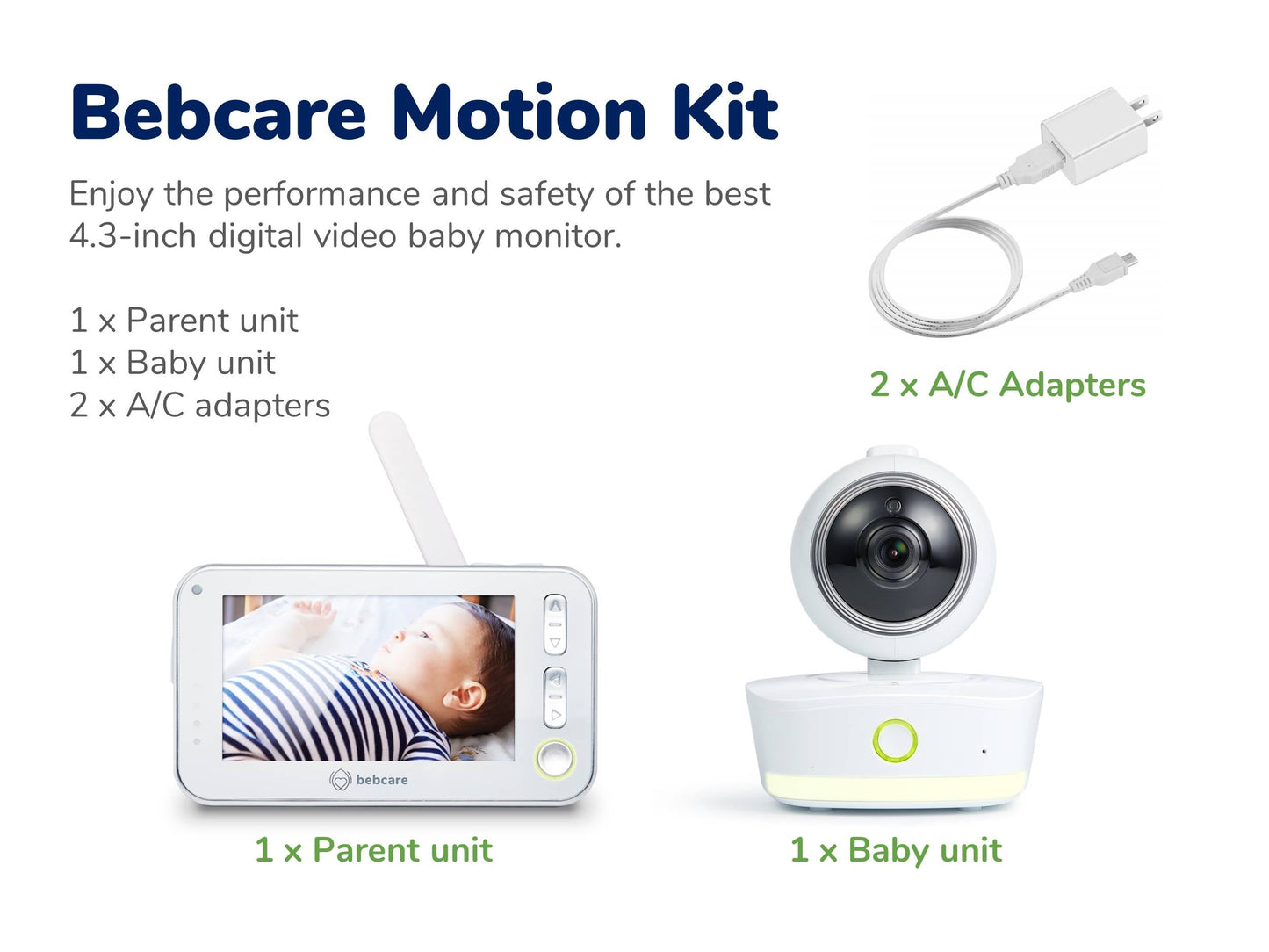 BEBCARE MOTION - SMART VIDEO BABY MONITOR(JP)