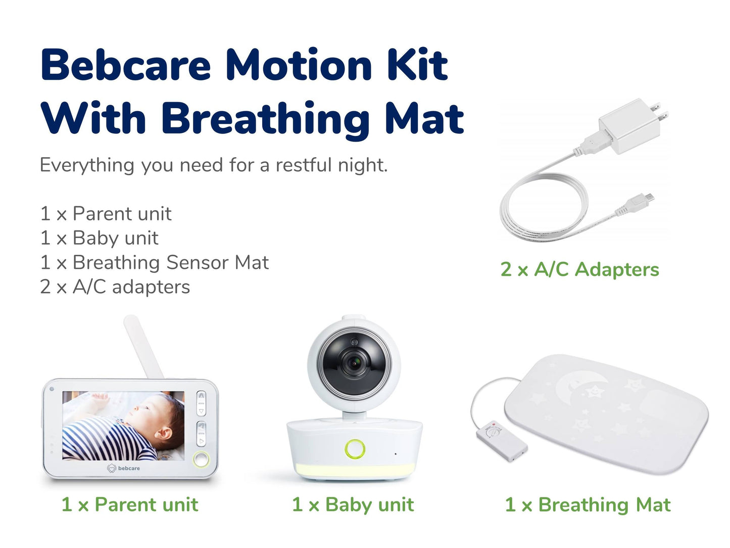 BEBCARE MOTION - SMART VIDEO BABY MONITOR(JP)
