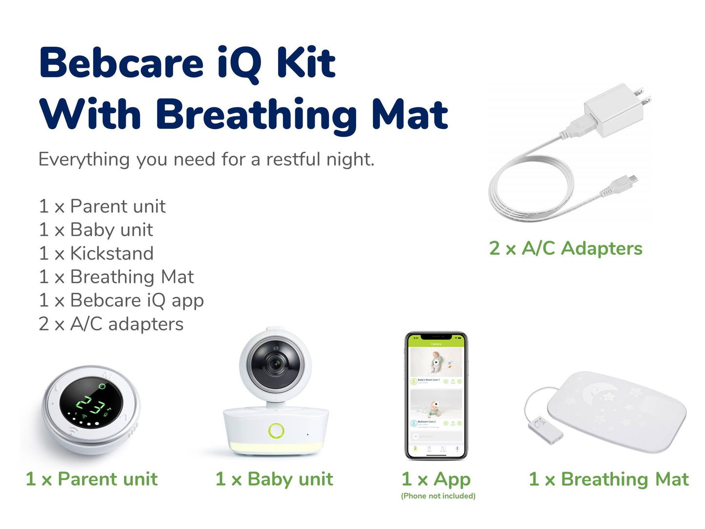 BEBCARE IQ - WIFI HD BABY MONITOR(JP)