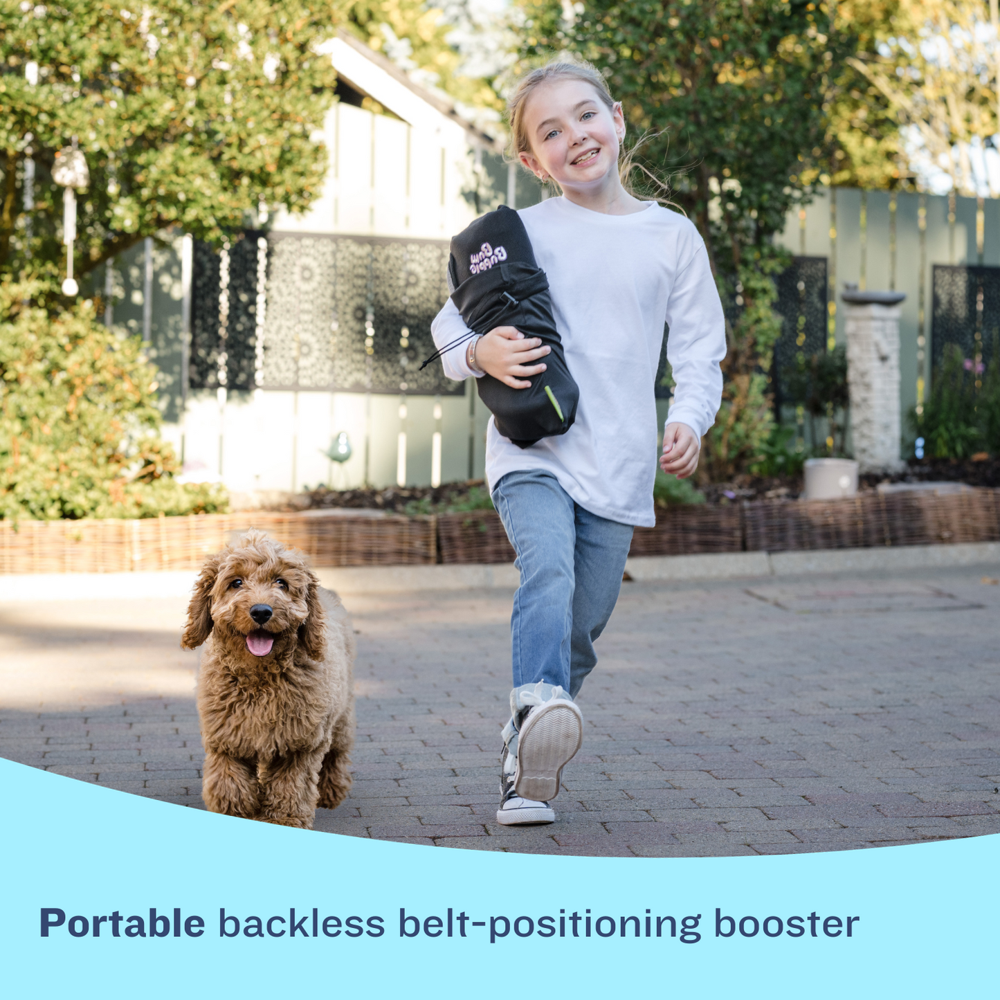 BUBBLEBUM INFLATABLE CAR BOOSTER SEAT - TRAVEL BOOSTER SEAT(UAE)