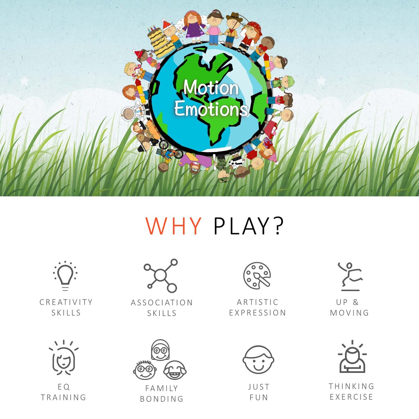 Metocha EQ development board game - Motion Emotions(JP)